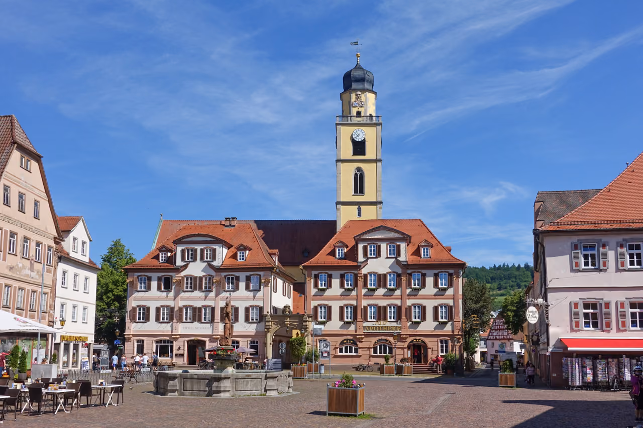 Stadtansicht von Bad Mergentheim