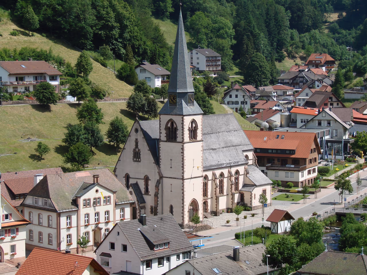 Stadtansicht von Bad Peterstal-Griesbach