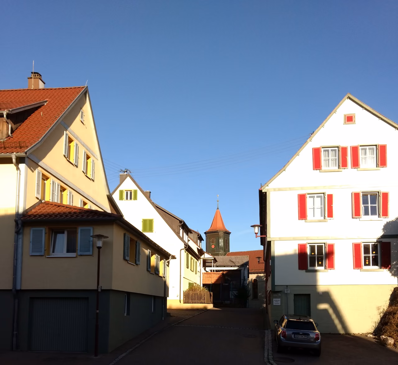 Stadtansicht von Fichtenberg