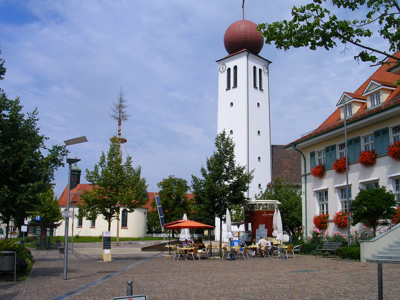 Stadtansicht von Kressbronn am Bodensee