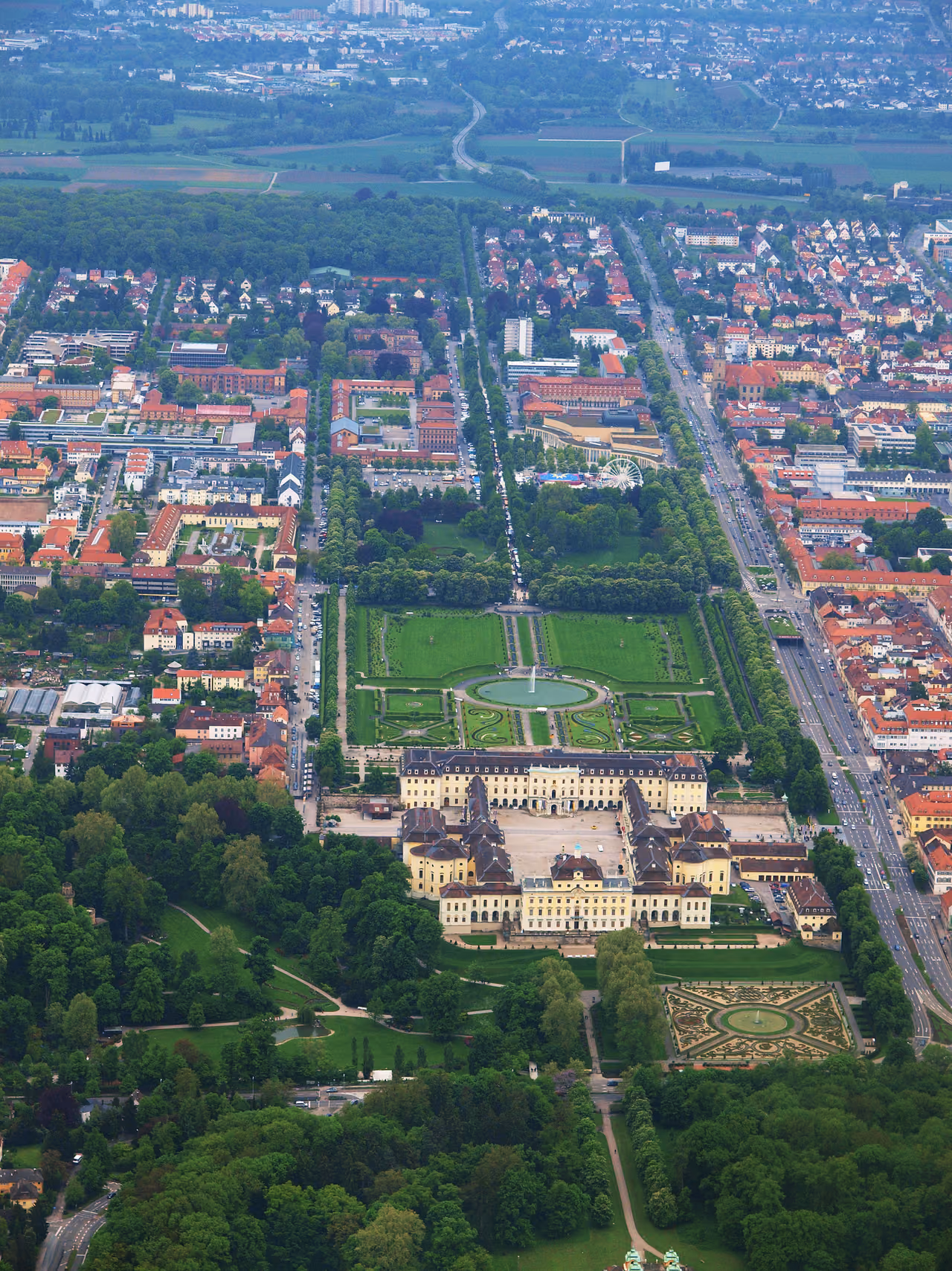 Stadtansicht von Ludwigsburg