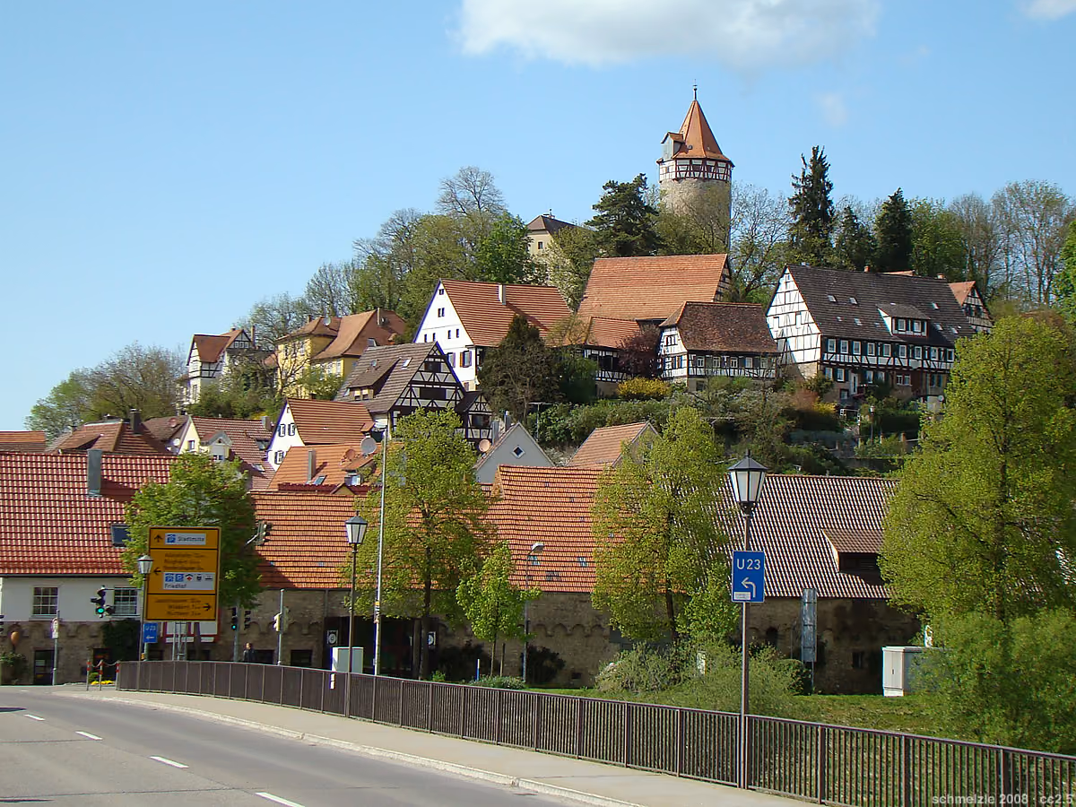 Stadtansicht von Möckmühl