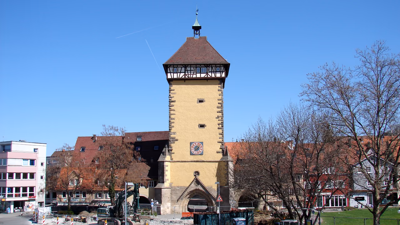 Stadtansicht von Reutlingen