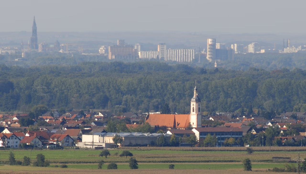 Stadtansicht von Schutterwald