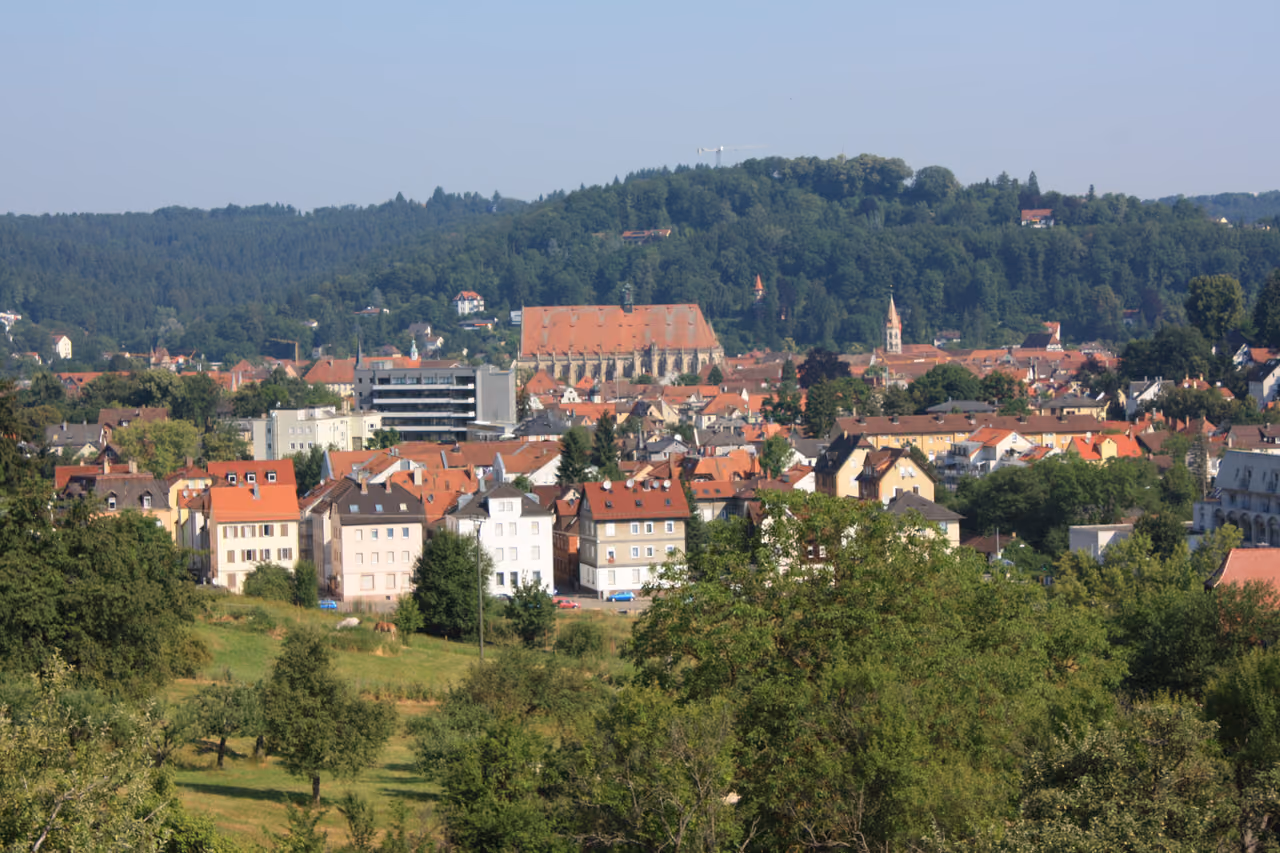 Stadtansicht von Schwäbisch Gmünd