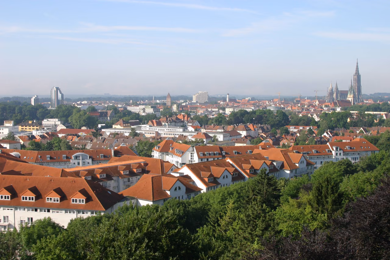 Stadtansicht von Ulm