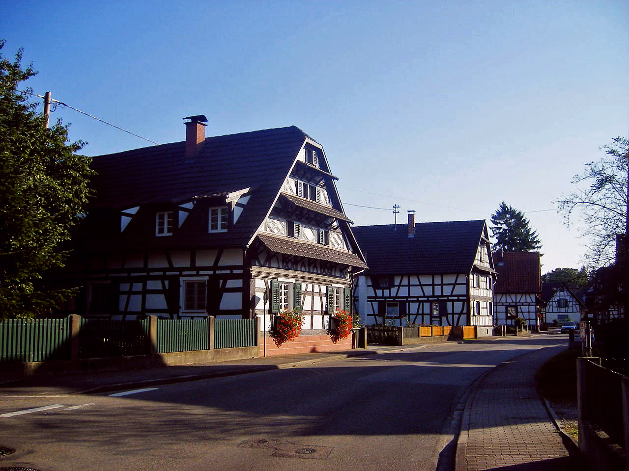 Stadtansicht von Willstätt