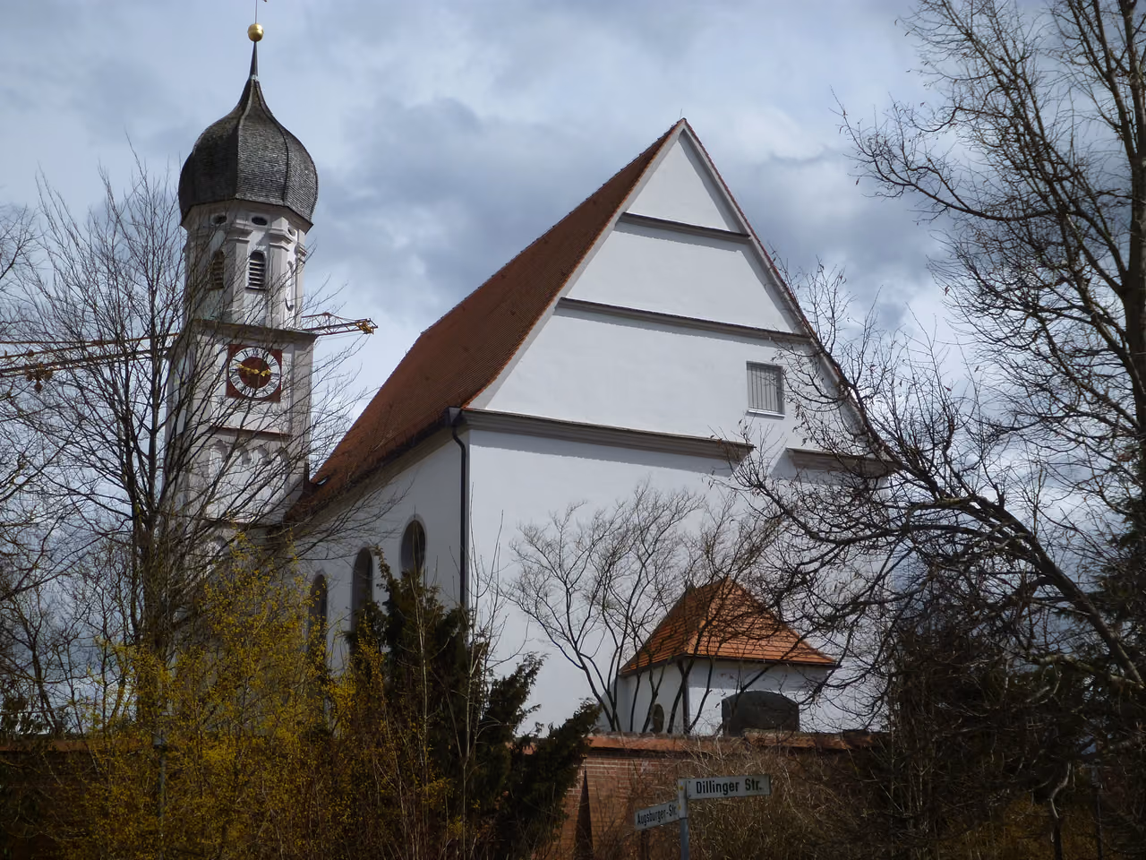 Stadtansicht von Adelsried