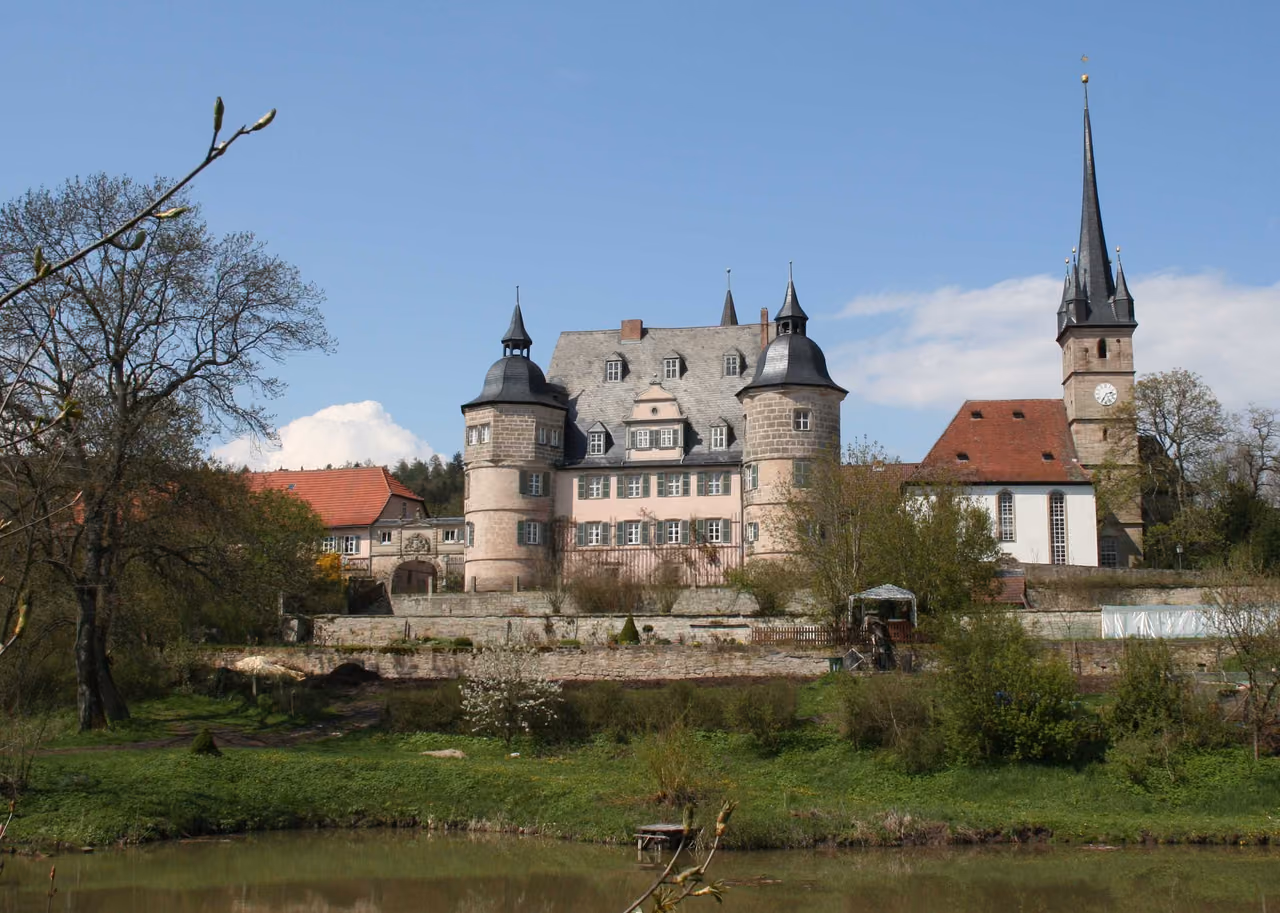 Stadtansicht von Ahorn