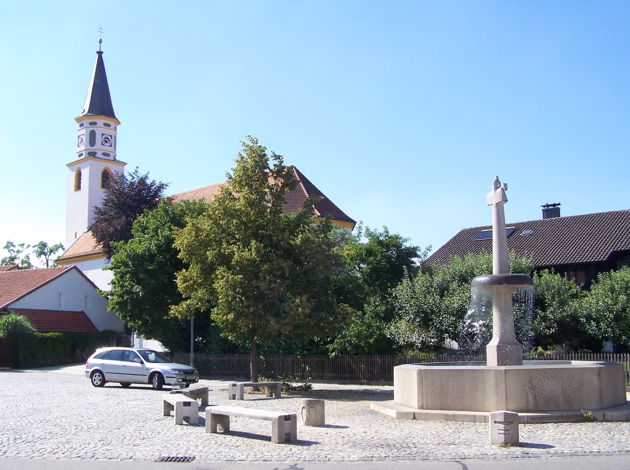 Stadtansicht von Ampfing