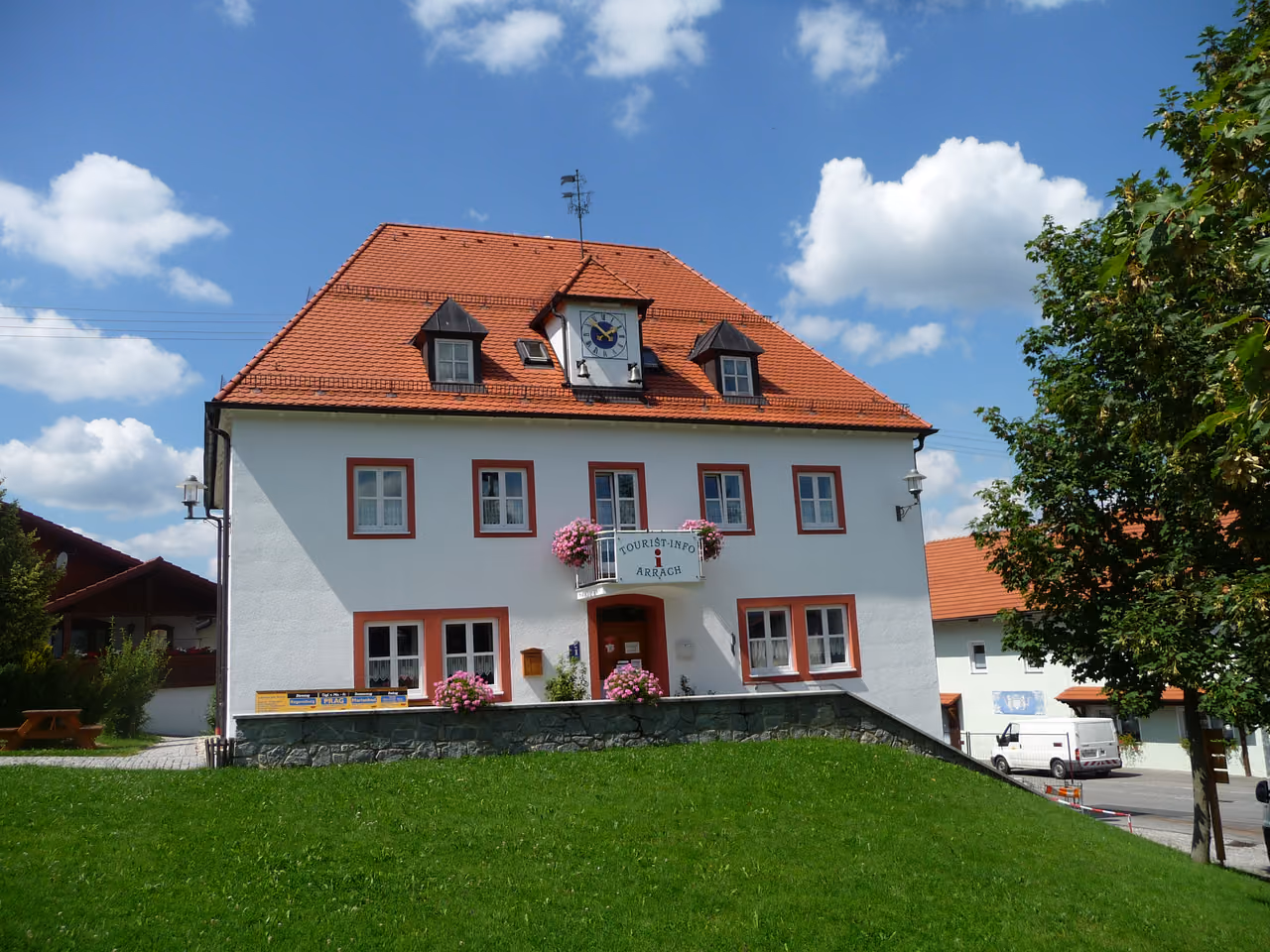 Stadtansicht von Arrach