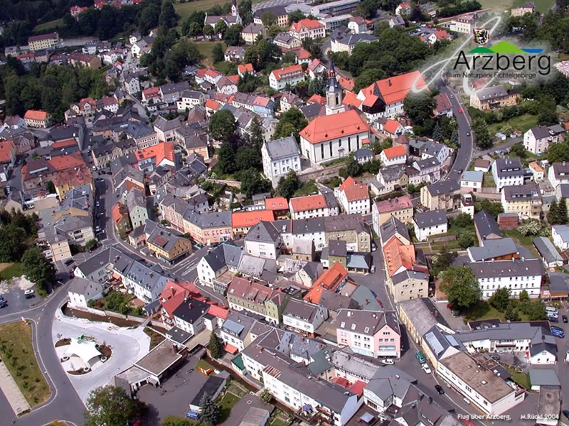 Stadtansicht von Arzberg