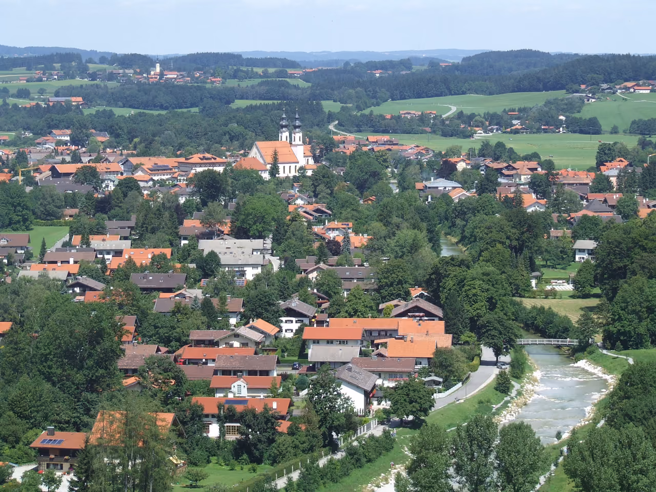 Stadtansicht von Aschau i.Chiemgau