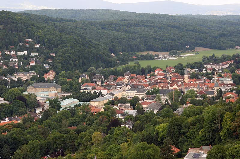 Stadtansicht von Bad Kissingen