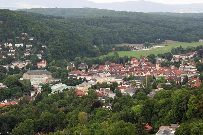 Stadtansicht von Bad Kissingen
