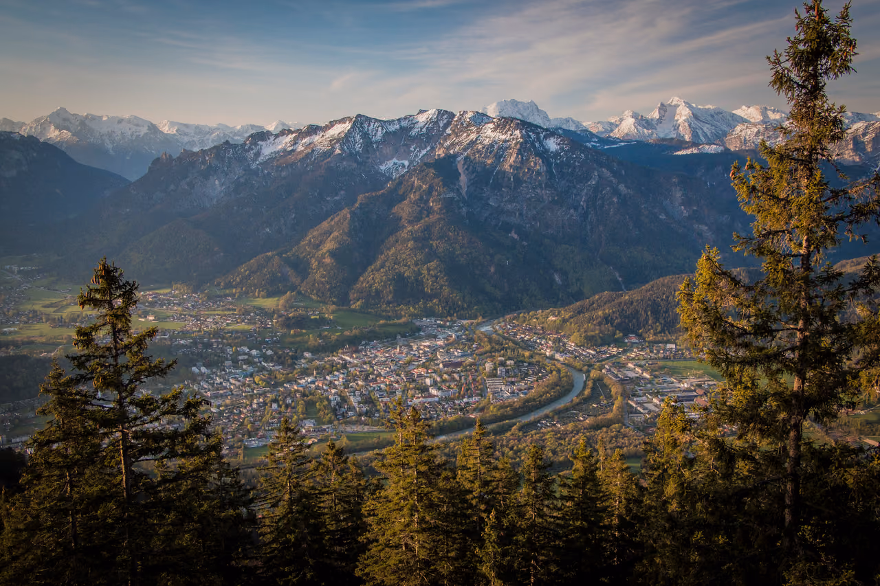 Stadtansicht von Bad Reichenhall
