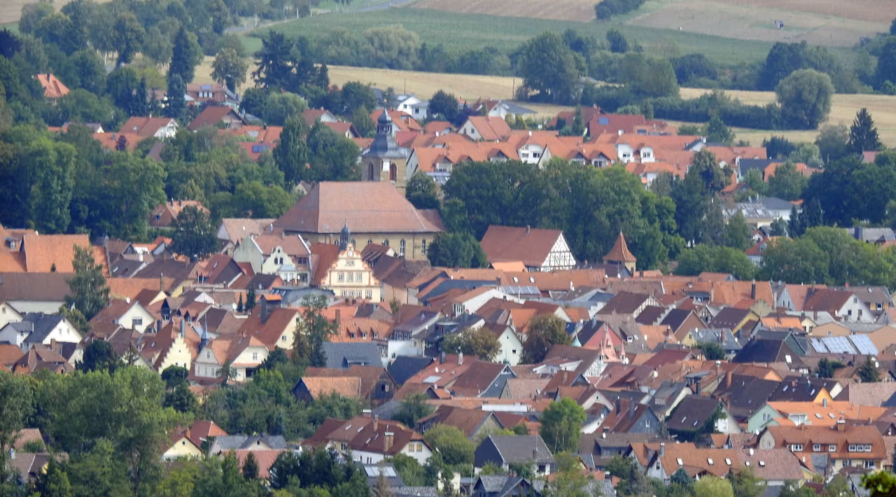Stadtansicht von Bad Rodach