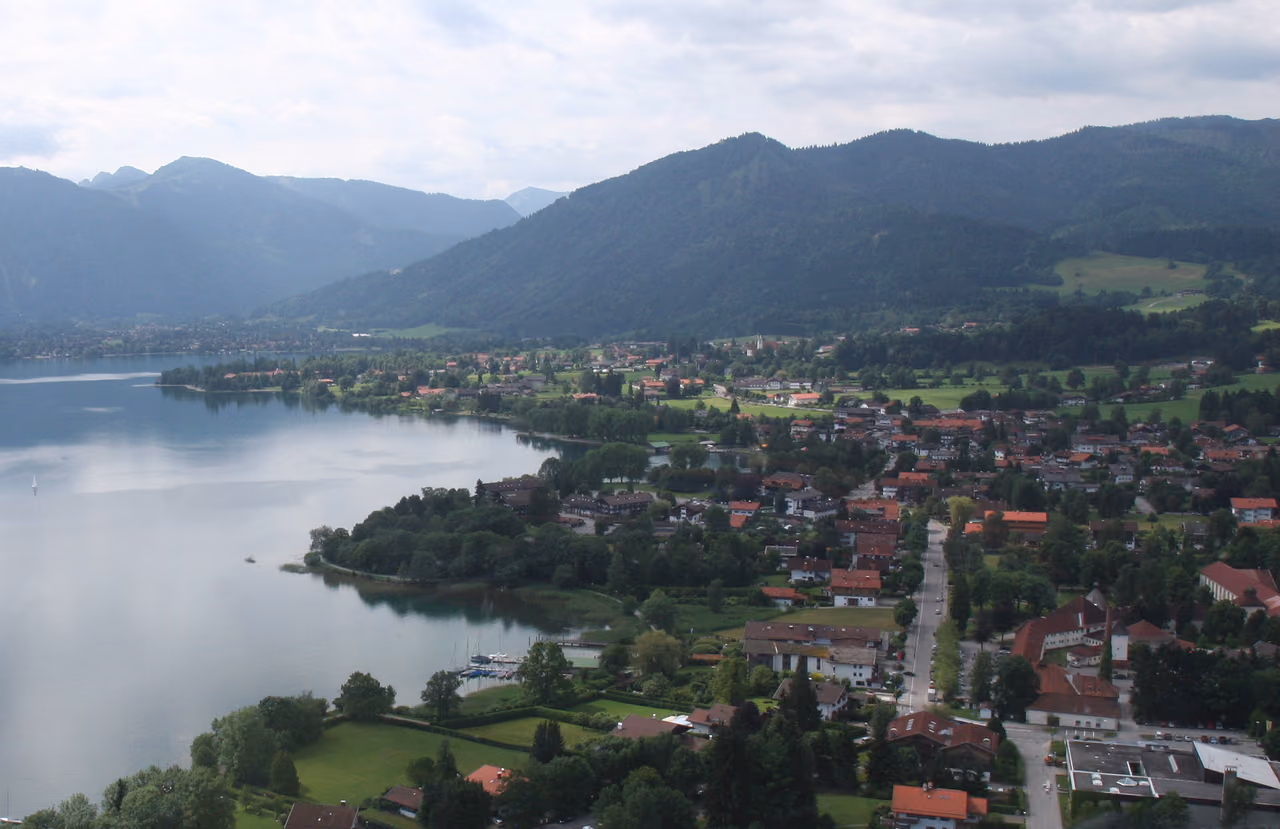 Stadtansicht von Bad Wiessee