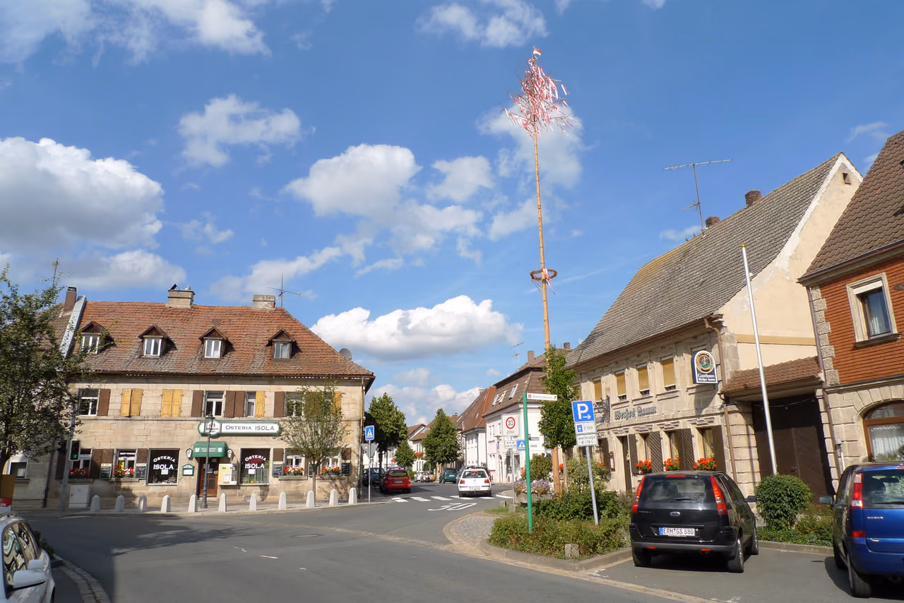 Stadtansicht von Baiersdorf