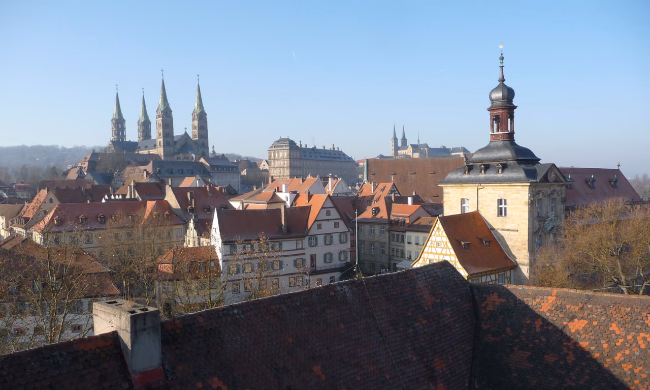 Stadtansicht von Bamberg