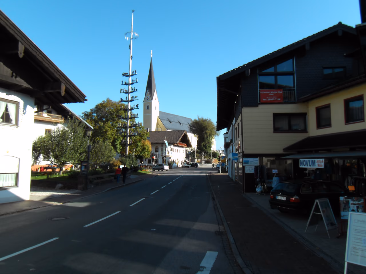 Stadtansicht von Bernau a.Chiemsee