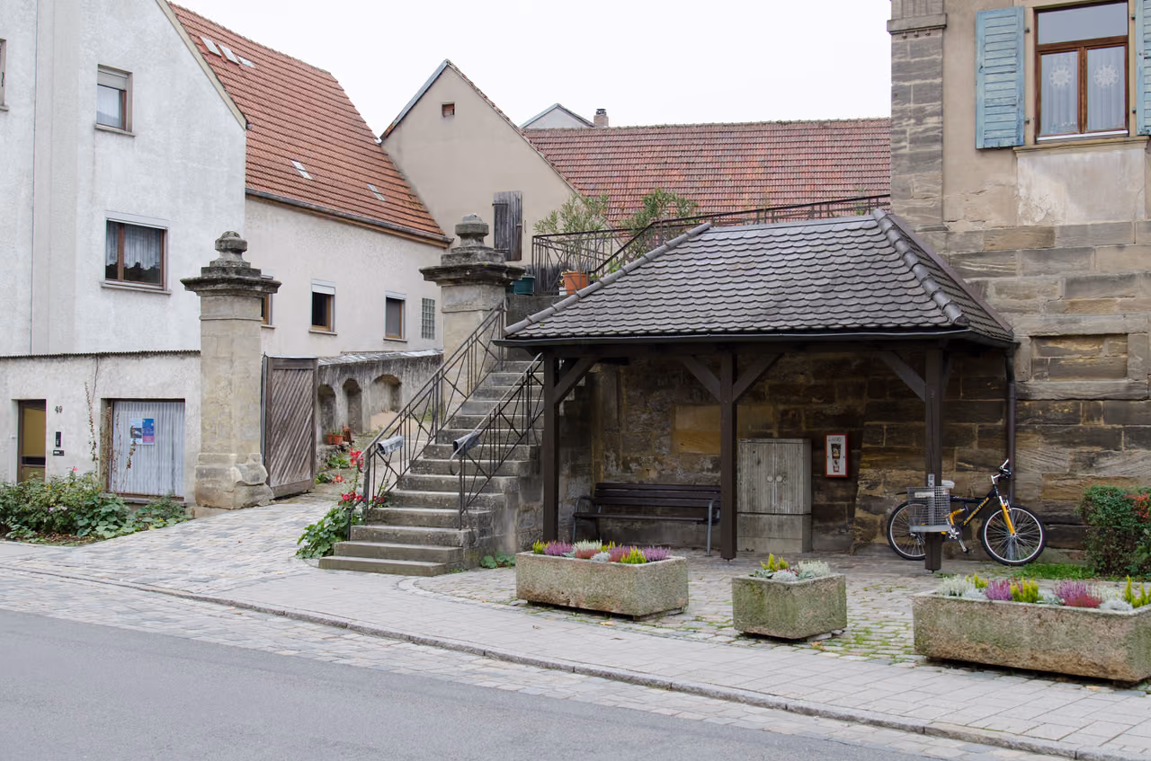 Stadtansicht von Bischberg