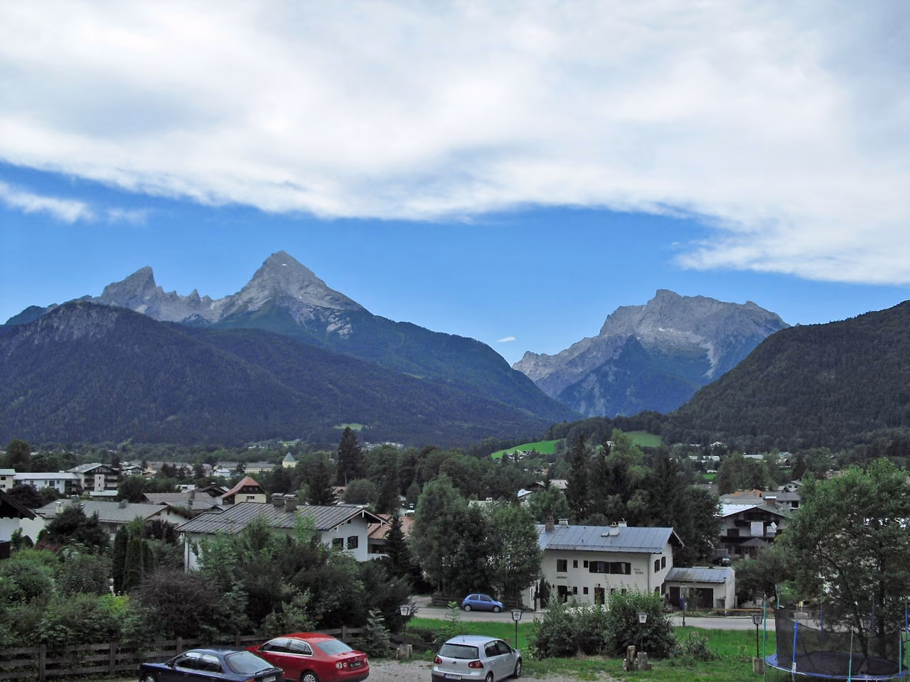 Stadtansicht von Bischofswiesen