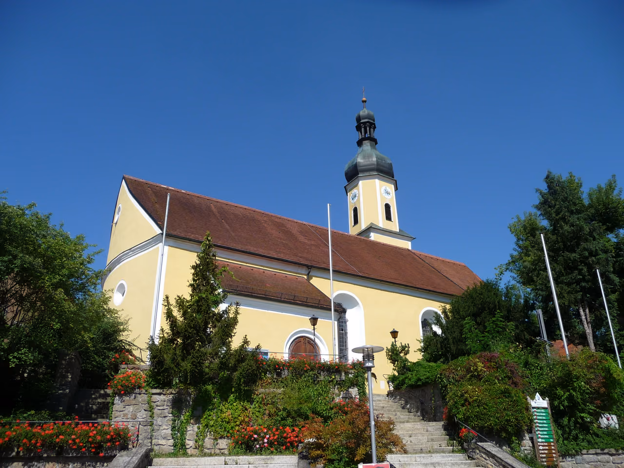Stadtansicht von Blaibach