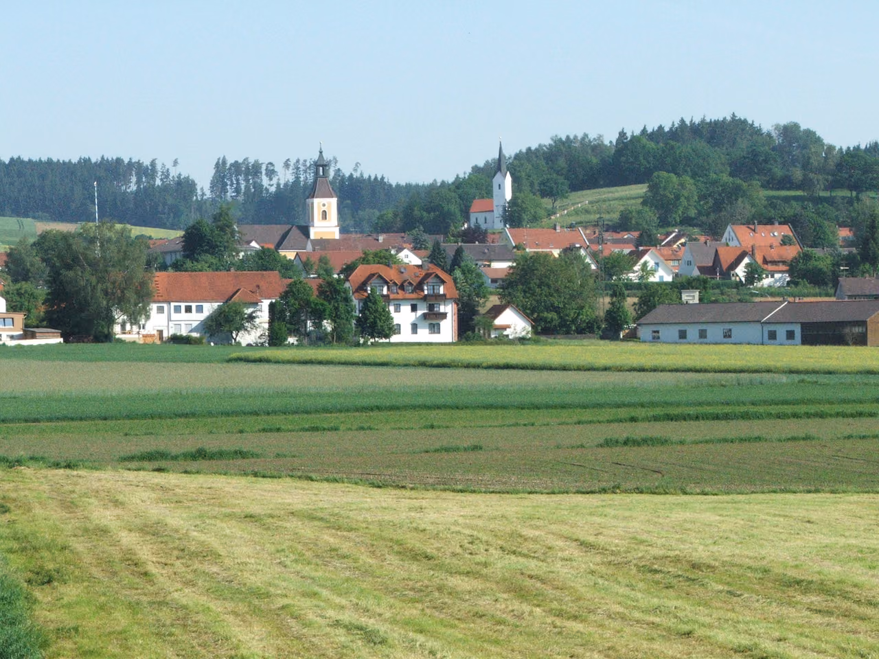 Stadtansicht von Bruckberg