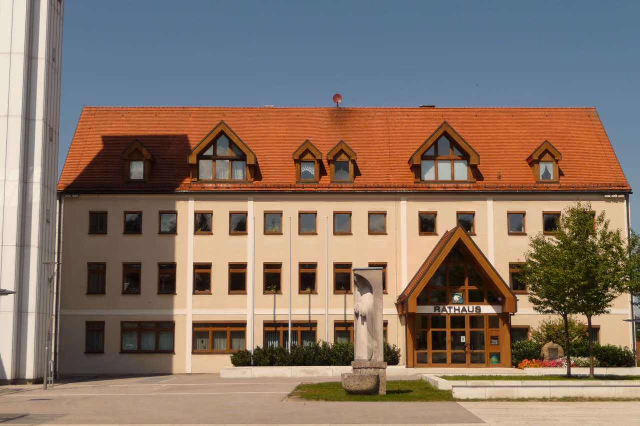 Stadtansicht von Burgkirchen a.d.Alz
