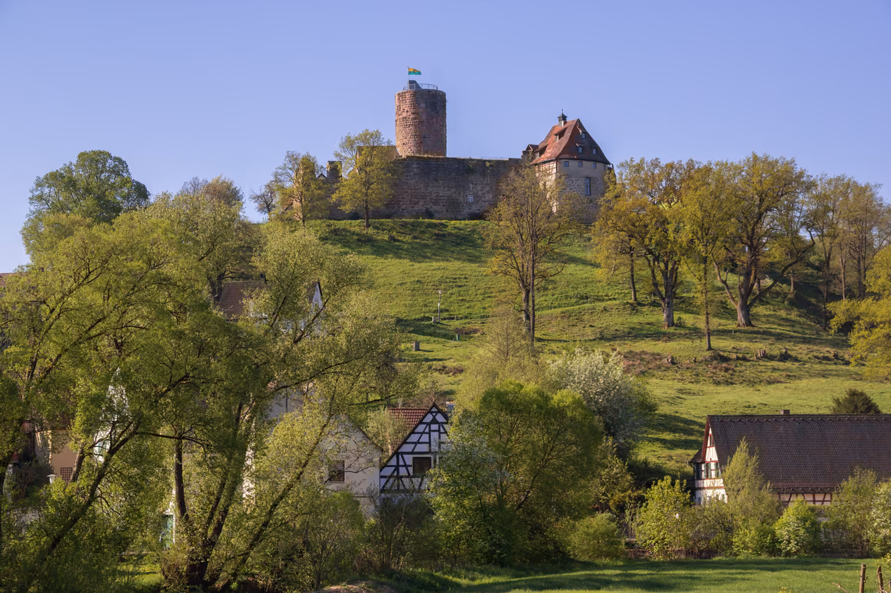 Stadtansicht von Burgthann