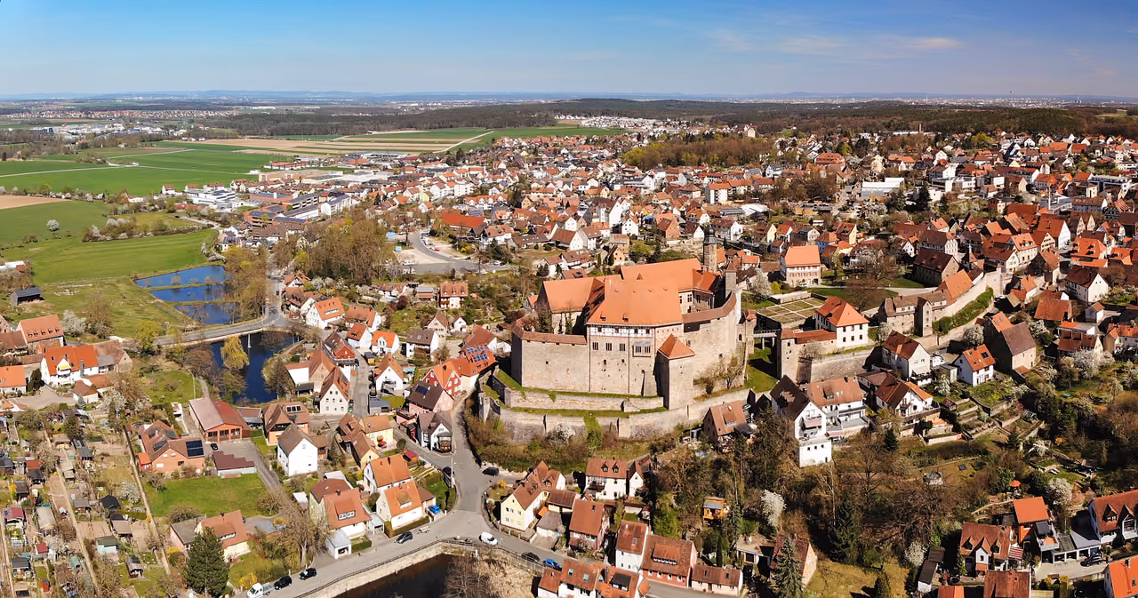 Stadtansicht von Cadolzburg