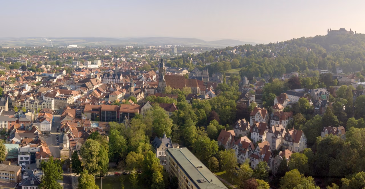 Stadtansicht von Coburg
