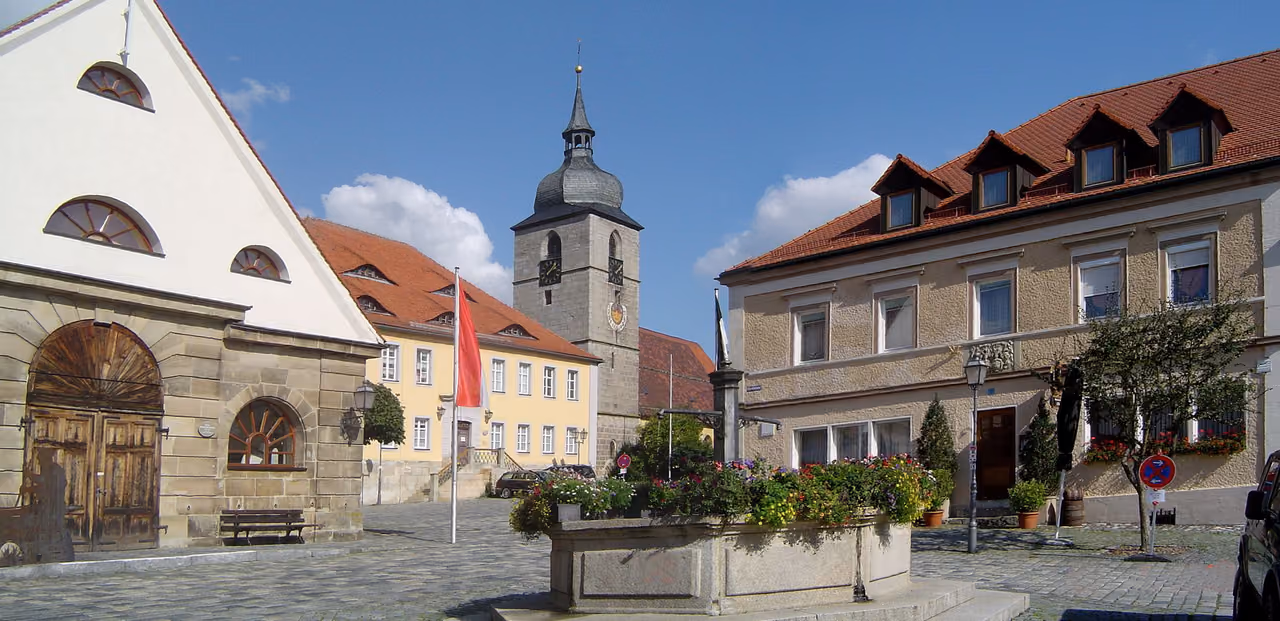 Stadtansicht von Creußen