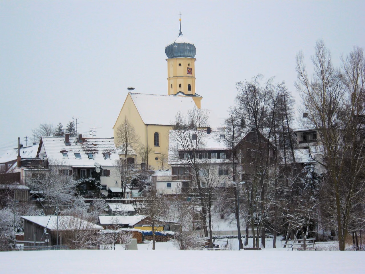 Stadtansicht von Diedorf