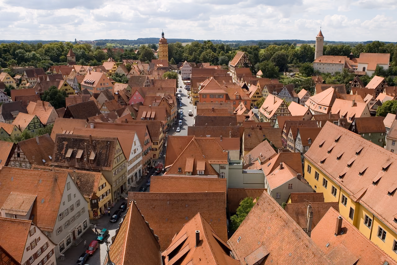 Stadtansicht von Dinkelsbühl