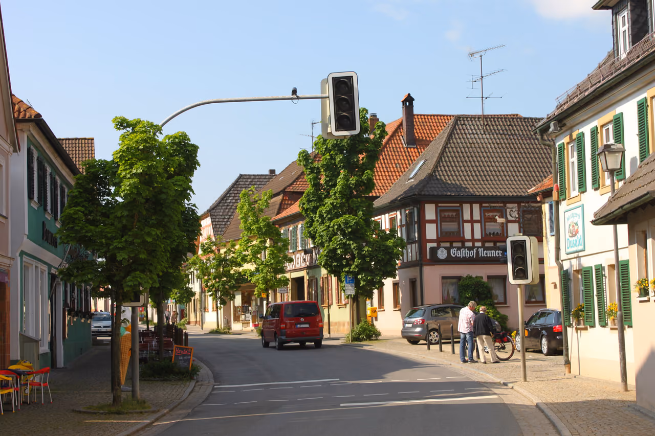 Stadtansicht von Ebensfeld