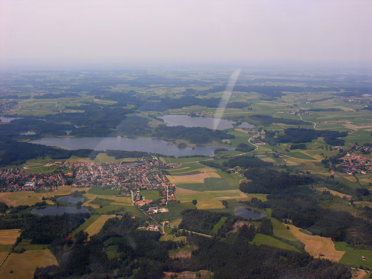 Stadtansicht von Eggstätt