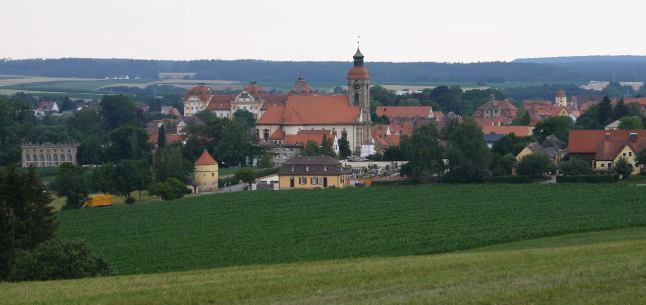 Stadtansicht von Ellingen