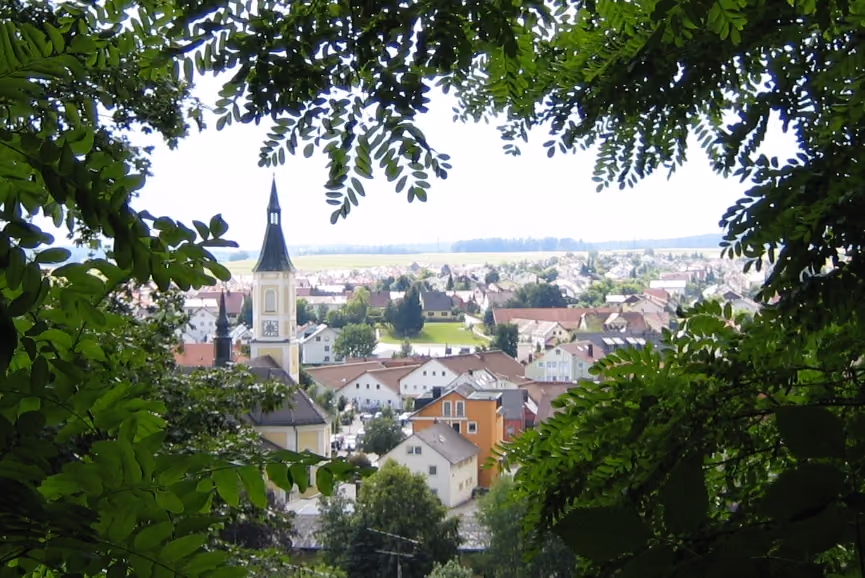 Stadtansicht von Ergoldsbach