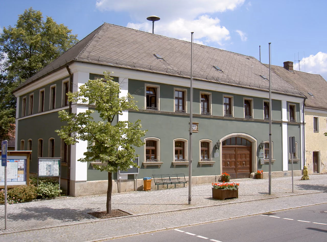 Stadtansicht von Eslarn