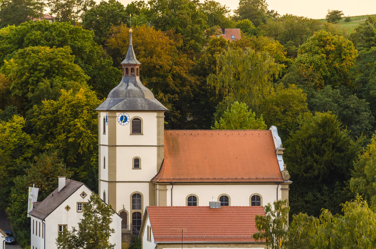 Stadtansicht von Euerbach