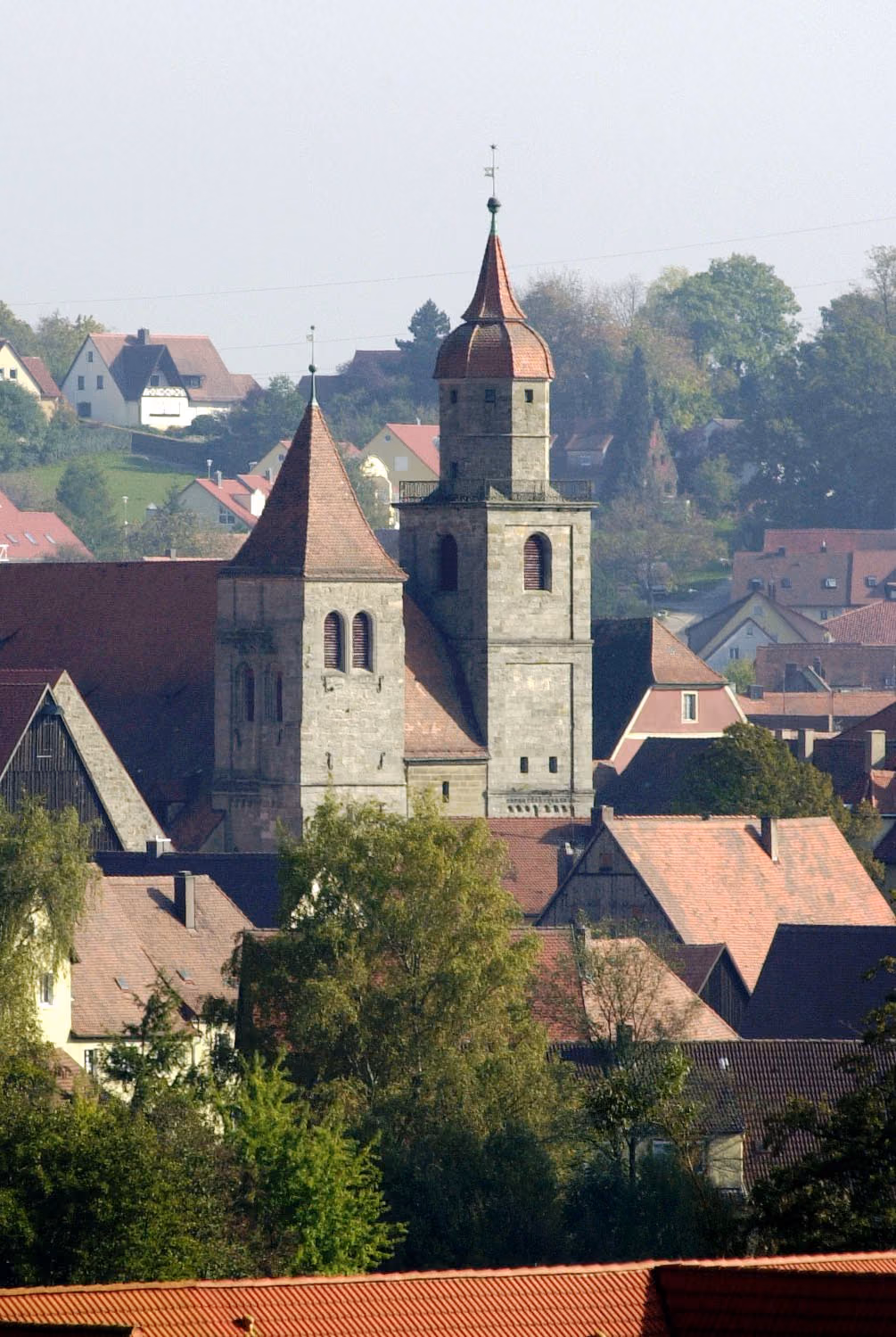 Stadtansicht von Feuchtwangen
