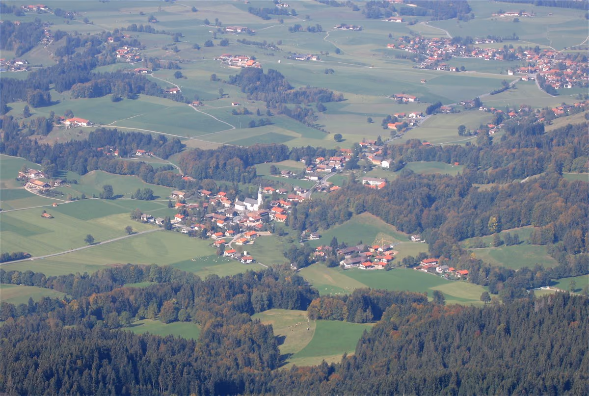 Stadtansicht von Fischbachau