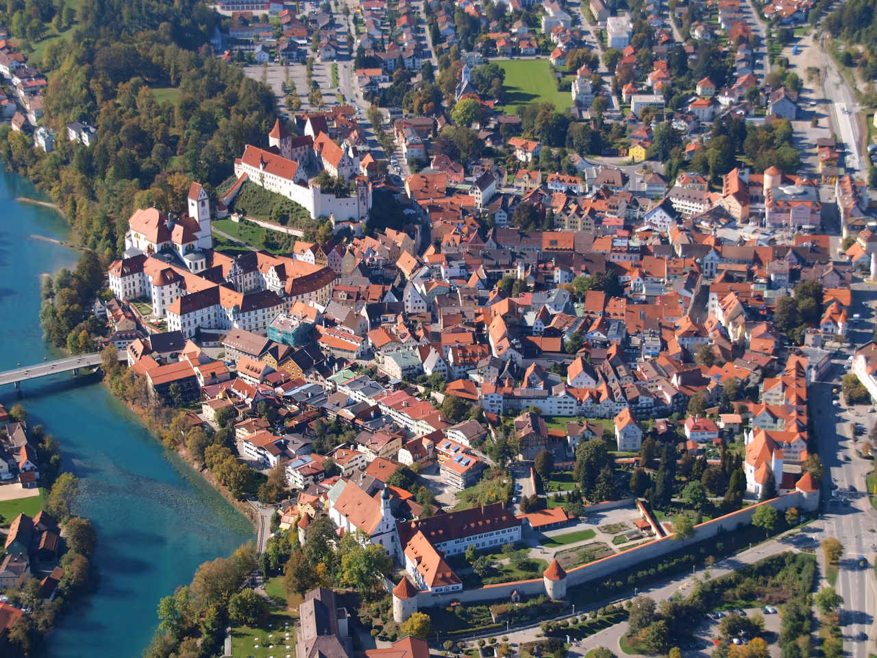 Stadtansicht von Füssen
