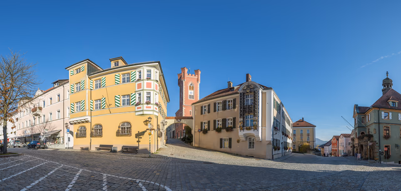 Stadtansicht von Furth im Wald