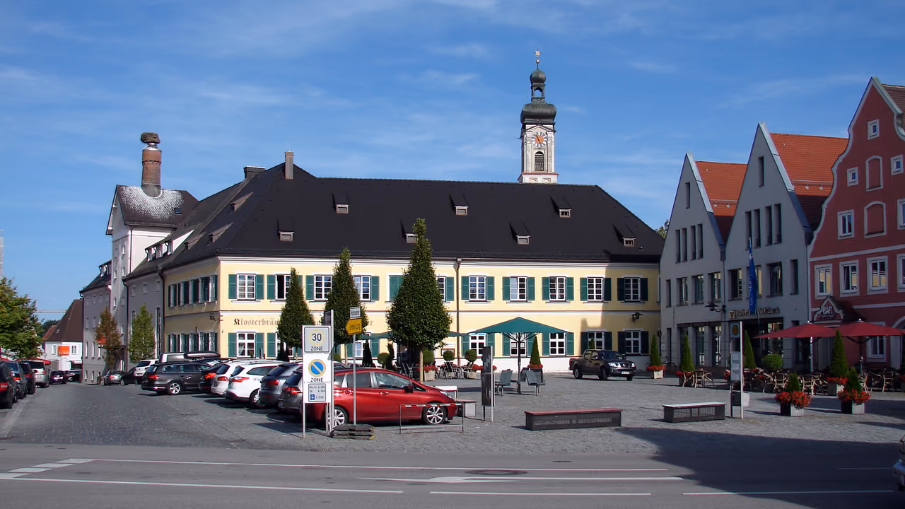 Stadtansicht von Geisenfeld