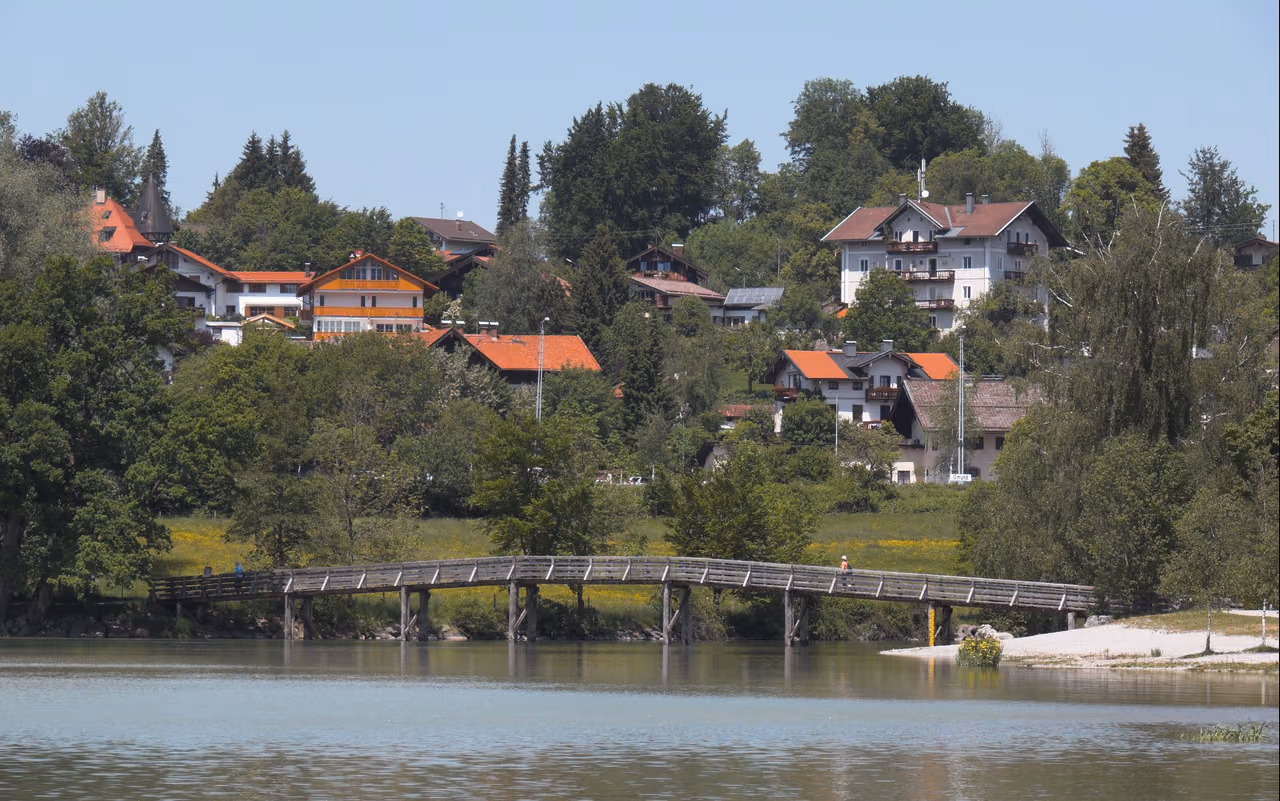 Stadtansicht von Gmund am Tegernsee