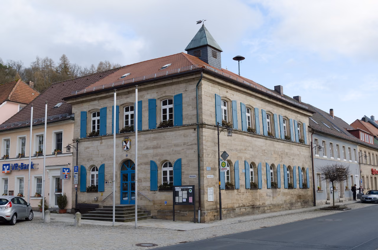 Stadtansicht von Goldkronach