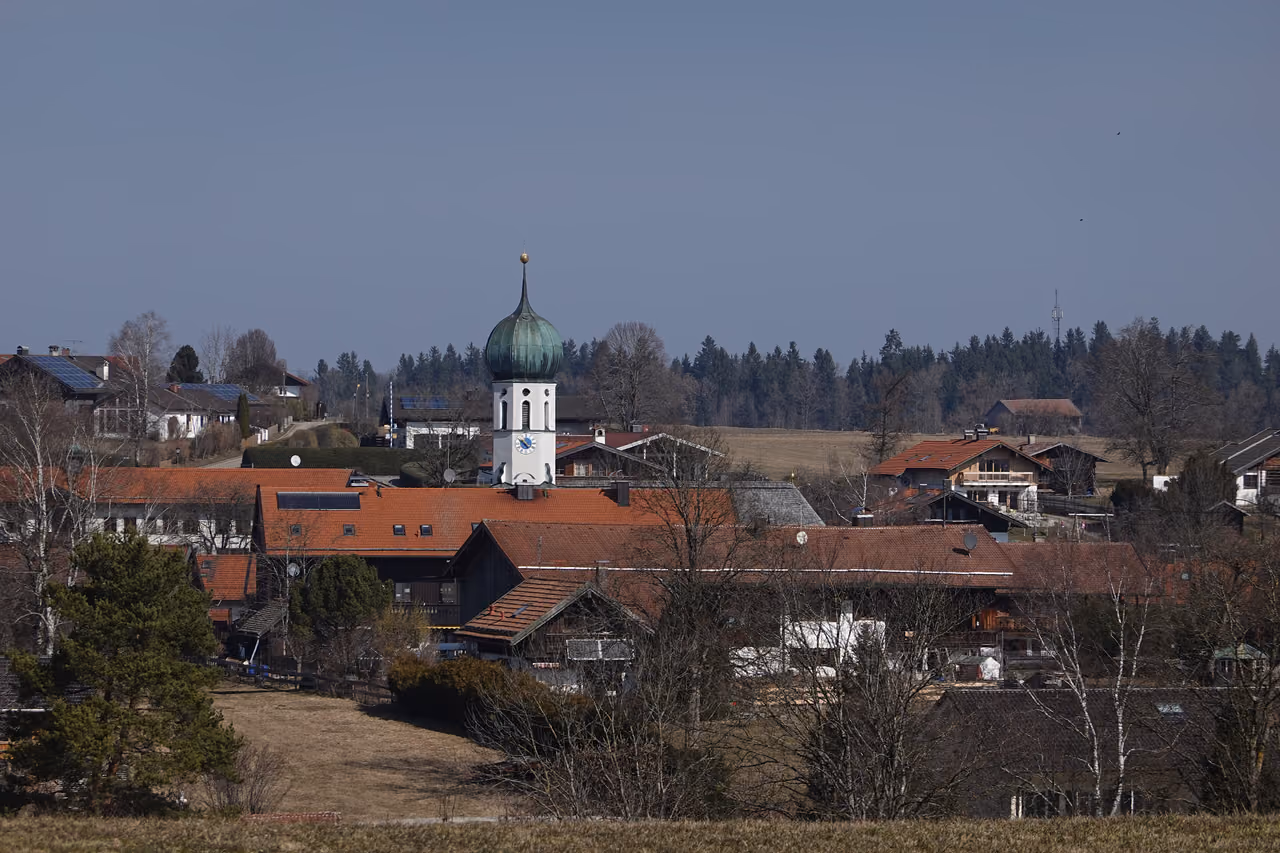 Stadtansicht von Greiling